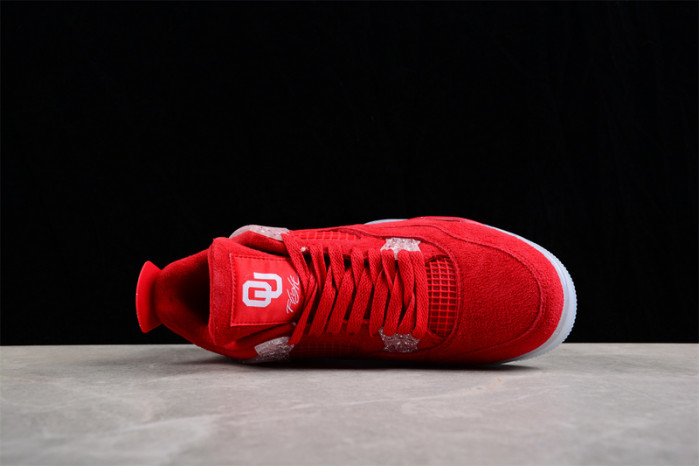 air jordan 4 retro oklahoma sooners pe aj4-904282