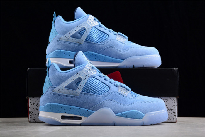 air jordan 4 retro unc pe blue aj4 1032070