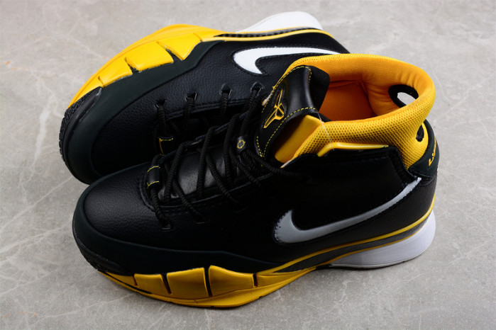 nike kobe 1 protro black maize - aq2728-003