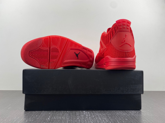air jordan 4 retro flyknit red aq3559-600