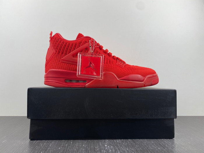 air jordan 4 retro flyknit red aq3559-600