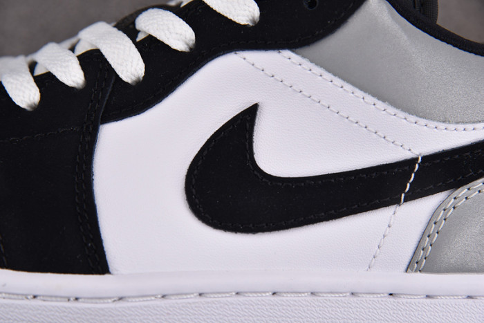 Air Jordan 1 Low SE White Fire Red Black Matte Silver HF3148-106