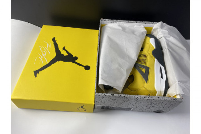 air jordan 4 retro ls "lightning" 314254-702