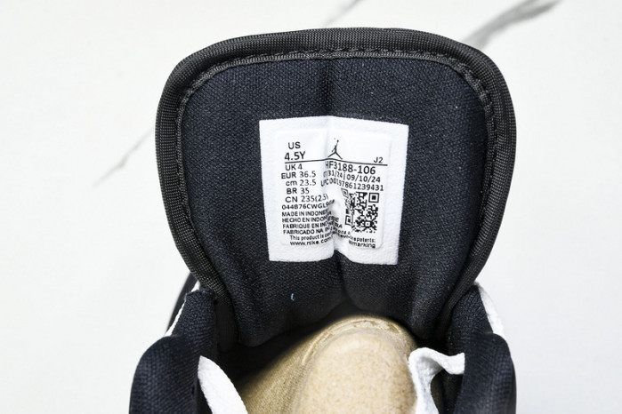 AIR JORDAN 1 LOW PANDA TOE HF3188-106