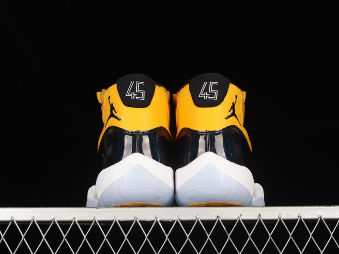 air jordan 11 retro yellow and black ct8012-118