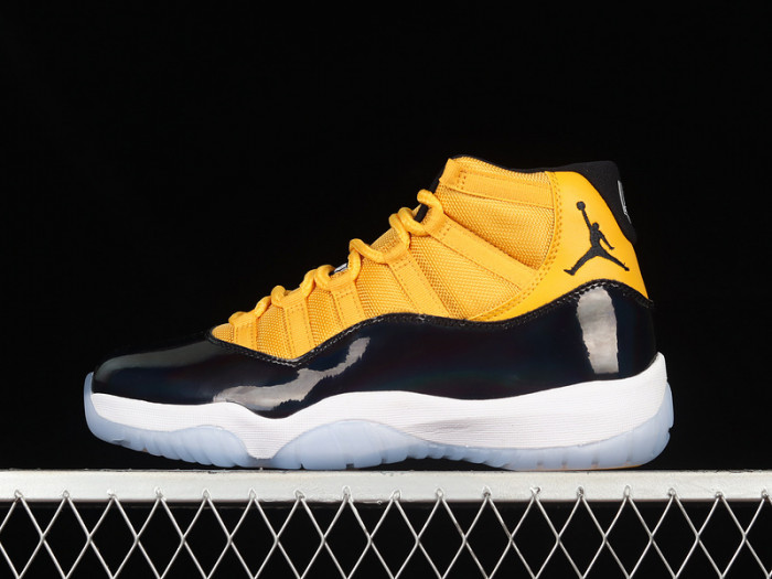 air jordan 11 retro yellow and black ct8012-118
