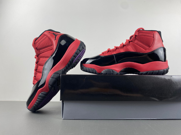AIR JORDAN 11 RETRO "RED BLACK" CT8012-600