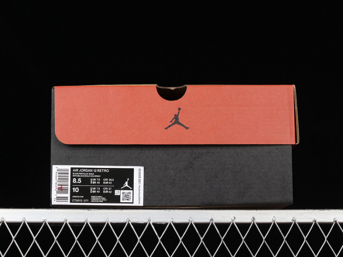 air jordan 12 retro black taxi ct8013-071