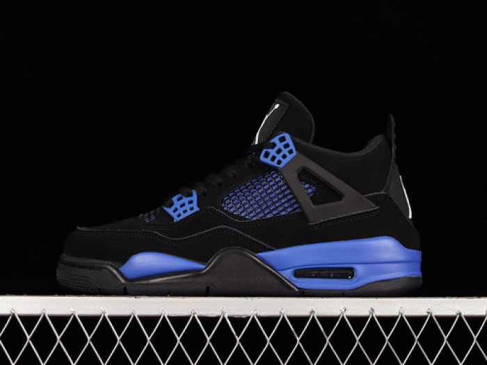 air jordan 4 black blue ct8527-018