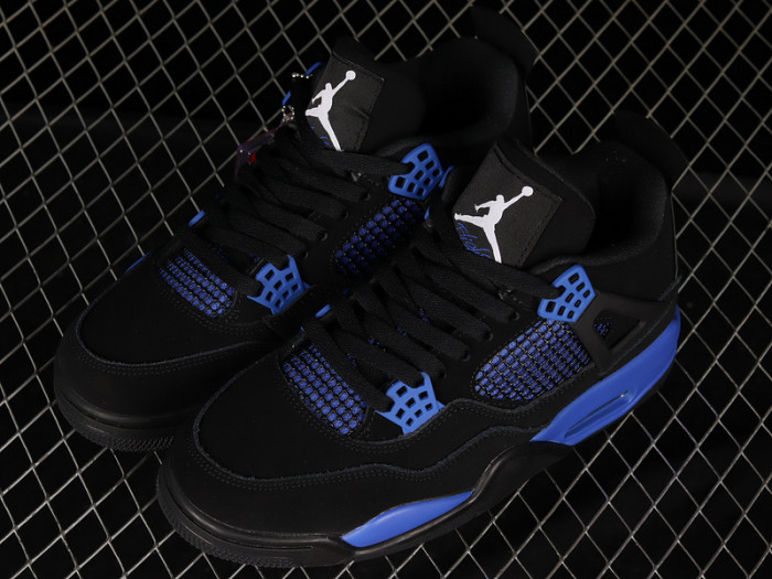 air jordan 4 black blue ct8527-018