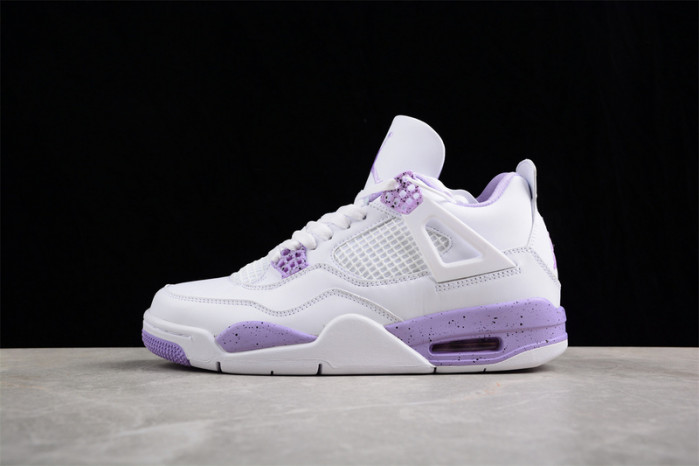 air jordan 4 white and purple ct8527-115