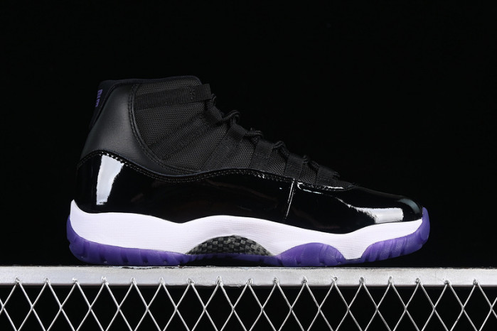 air jordan 11 retro white/black/purple ct8812-999