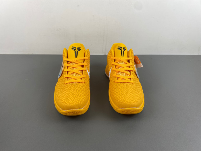 nike kobe 6 protro yellow cw2190-501