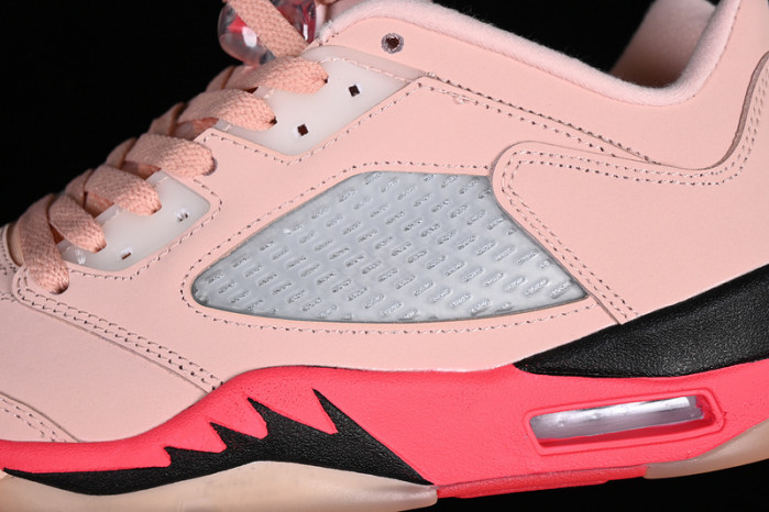air jordan 5 retro low girls that hoop arctic orange/red/black da8016-806