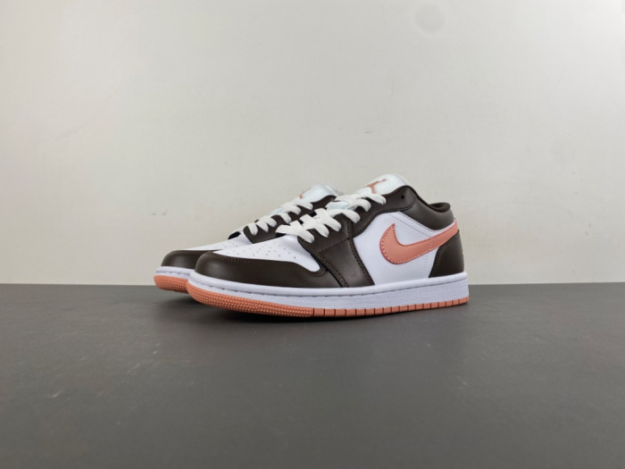 Air Jordan 1 Low ''Brown/Pink'' DC0774-182