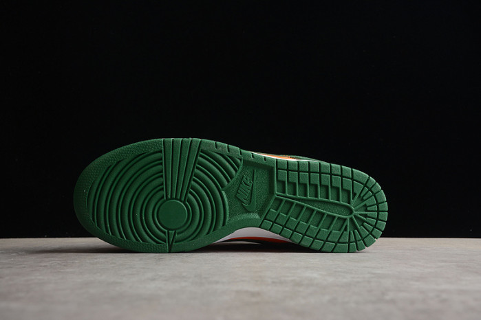 nike dunk low "miami hurricanes" dd1391-300