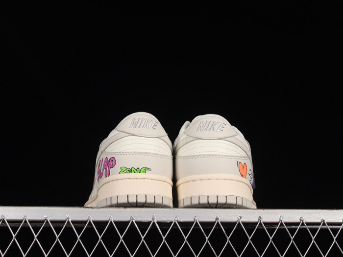 nike dunk low sail light bone (w) - dd1503-107