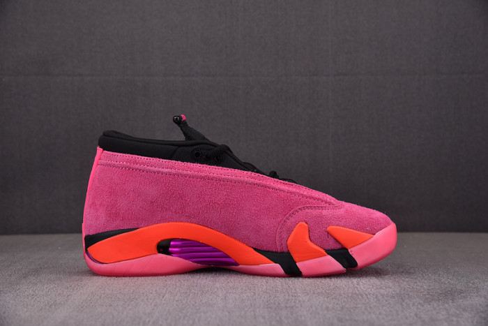 jordan 14 retro low shocking pink (w) dh4121-600