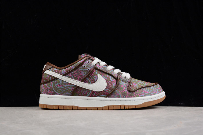 nike sb dunk low pro paisley brown dh7534-200