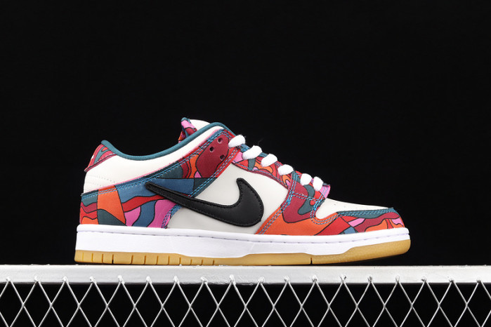 nike sb dunk low pro parra abstract art (2021) - dh7695-600