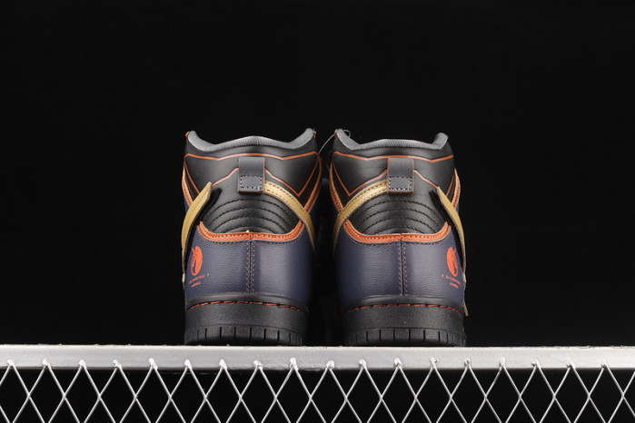 gundam x nike sb dunk high “banshee” dh7717-400