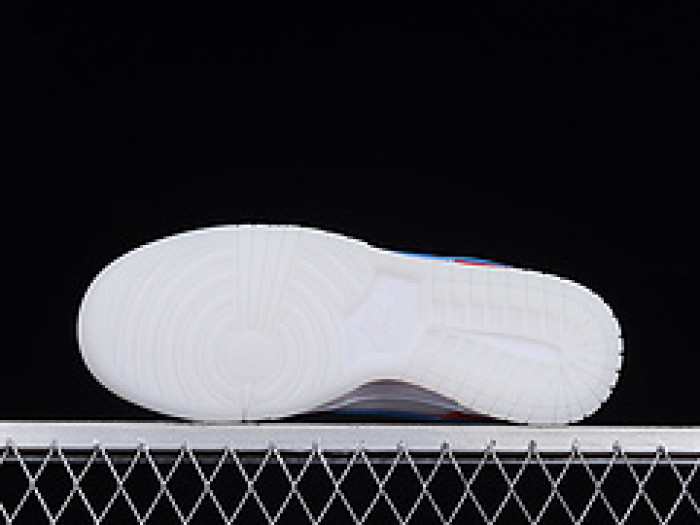 lebron james nike dunk low fruity pebbles dh8009-600