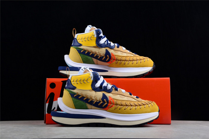 nike vaporwaffle sacai jean paul gaultier sesame blue dh9186-200