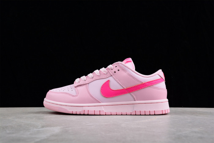 nike dunk low triple pink - dh9756-600