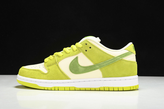 nike sb dunk low green apple dm0807-300