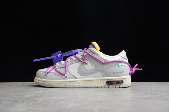 nike dunk low ofw lot 28 of 50 dm1602-111