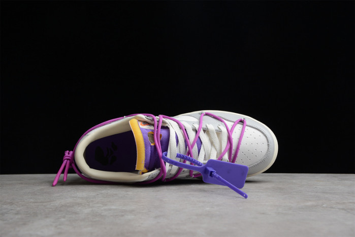 nike dunk low ofw lot 28 of 50 dm1602-111