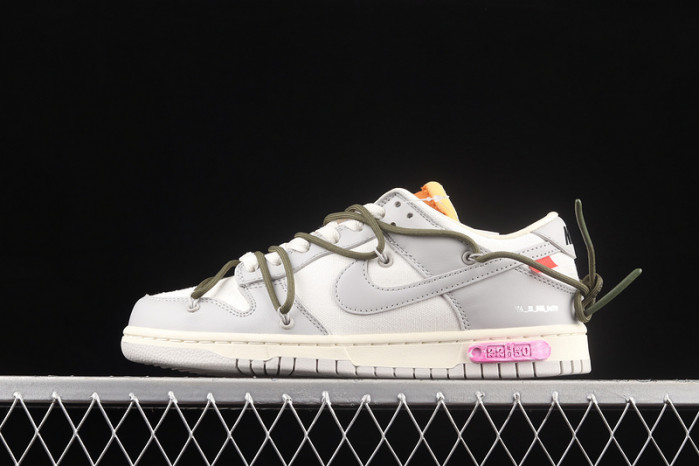 nike dunk low ofw lot 22 of 50 dm1602-124