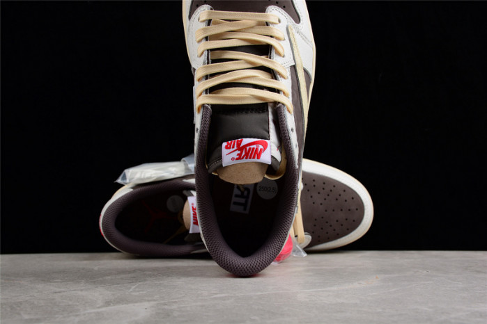 travis scott x air jordan 1 low og reverse mocha dm7866-162