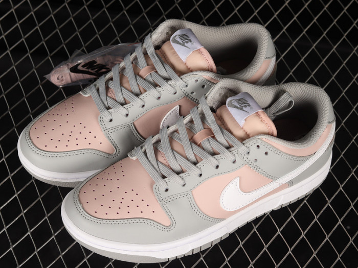 nike dunk low pink oxford dm8329-600
