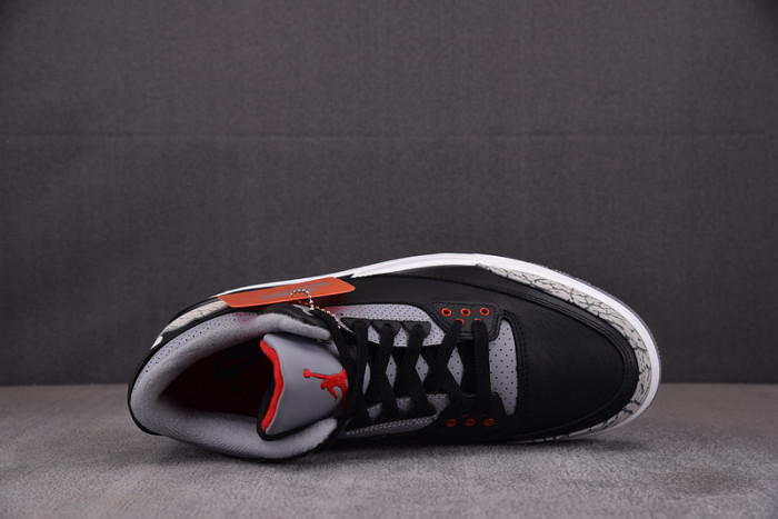 Air Jordan 3 Black Cement 2024 DN3707-010