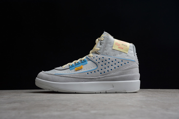 union x air jordan 2 “grey fog” dn3802-001