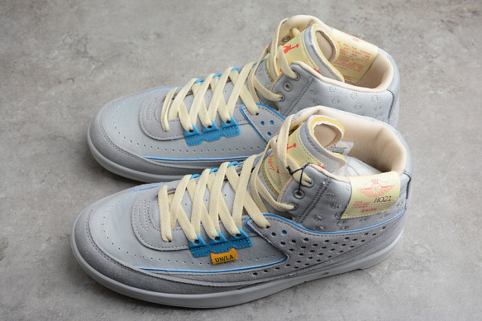 union x air jordan 2 “grey fog” dn3802-001