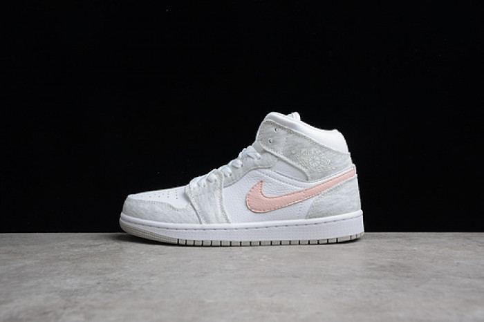 air jordan 1 mid se "light iron ore" dn4045 001