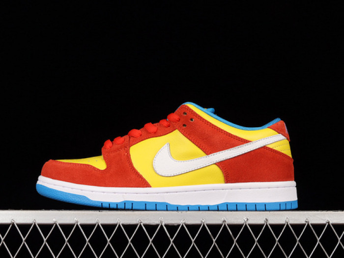 nike dunk low “bart simpson" bq6817-602