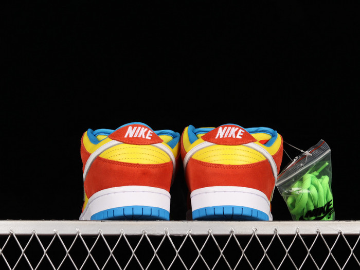 nike dunk low “bart simpson" bq6817-602