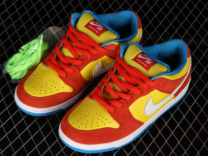 nike dunk low “bart simpson" bq6817-602