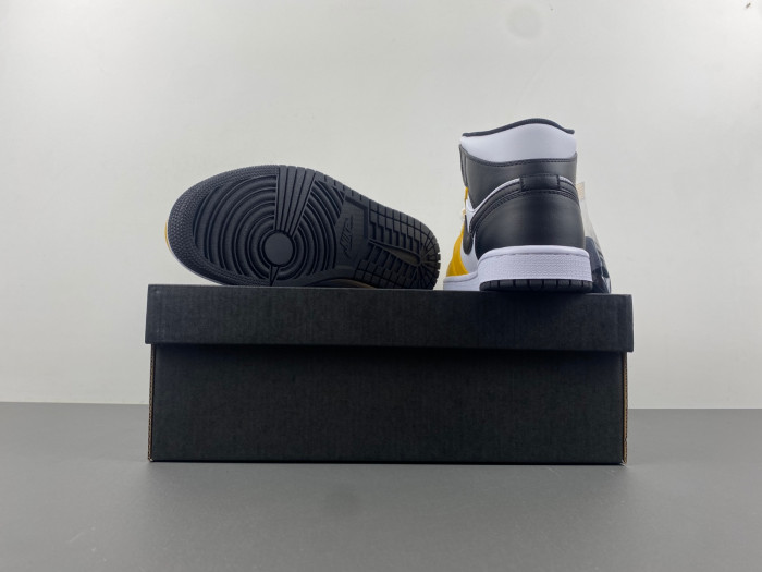 air jordan 1 mid yellow ochre dq8426-701