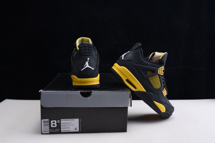 air jordan 4 retro thunder 308497-008