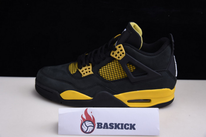 air jordan 4 retro thunder 308497-008
