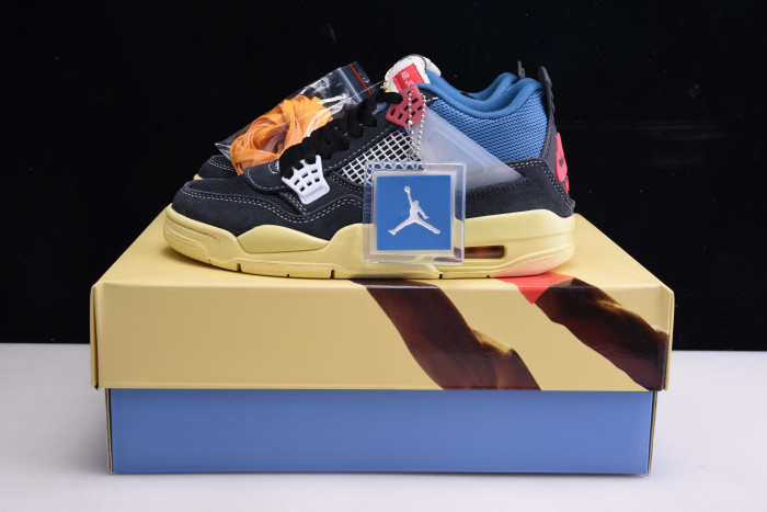 air jordan 4 retro union off noir dc9533-001
