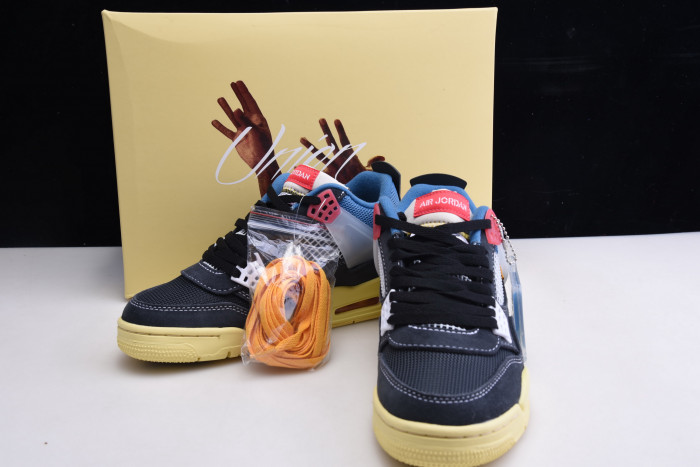 air jordan 4 retro union off noir dc9533-001