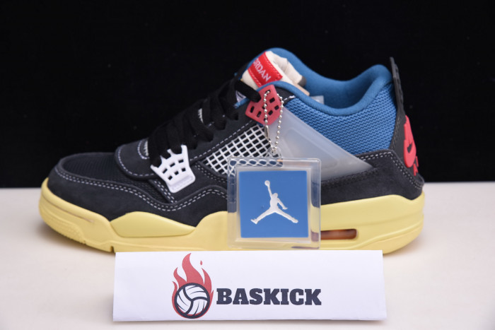 air jordan 4 retro union off noir dc9533-001