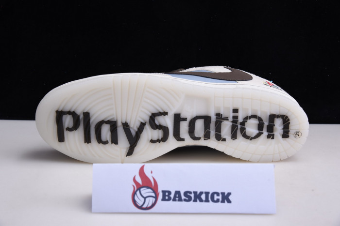 travis scott x playstation x nk sb dunk low cu1726-800