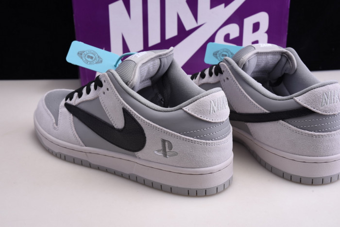 nike sb dunk low pro grey/black bq6817-101