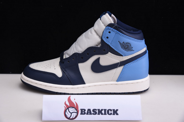 air jordan 1 retro high obsidian unc 555088-140